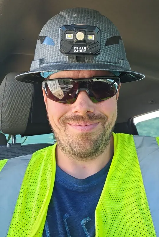 Brad, master electrician and owner of T&G Electric