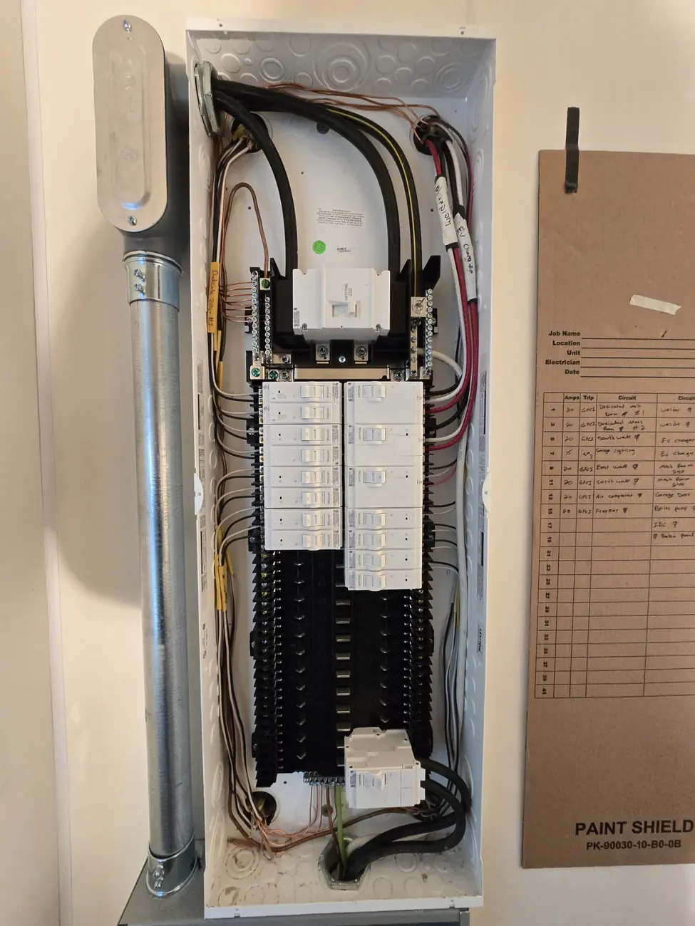 Panel install